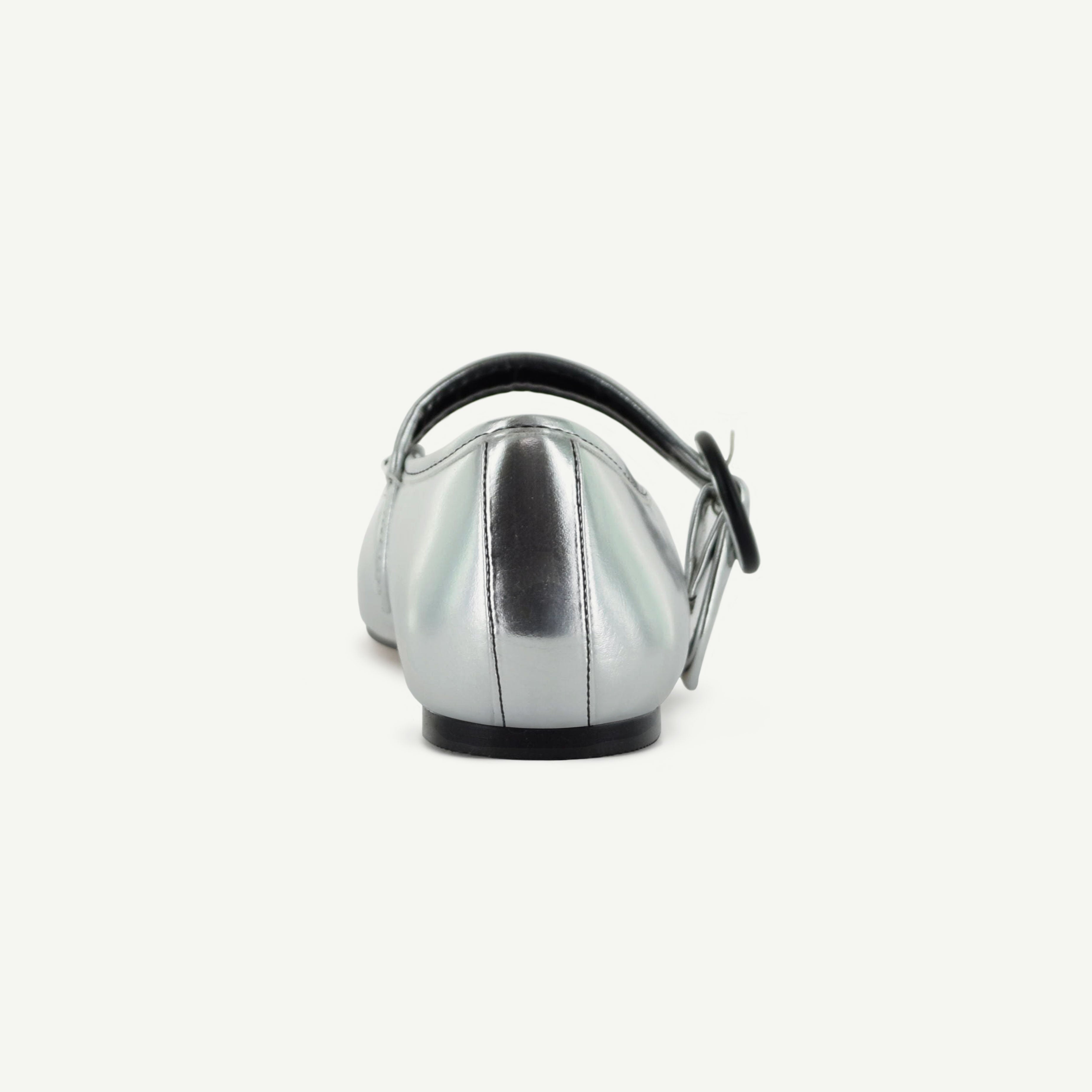 MARIANA: FLAT MARY JANE - SILVER