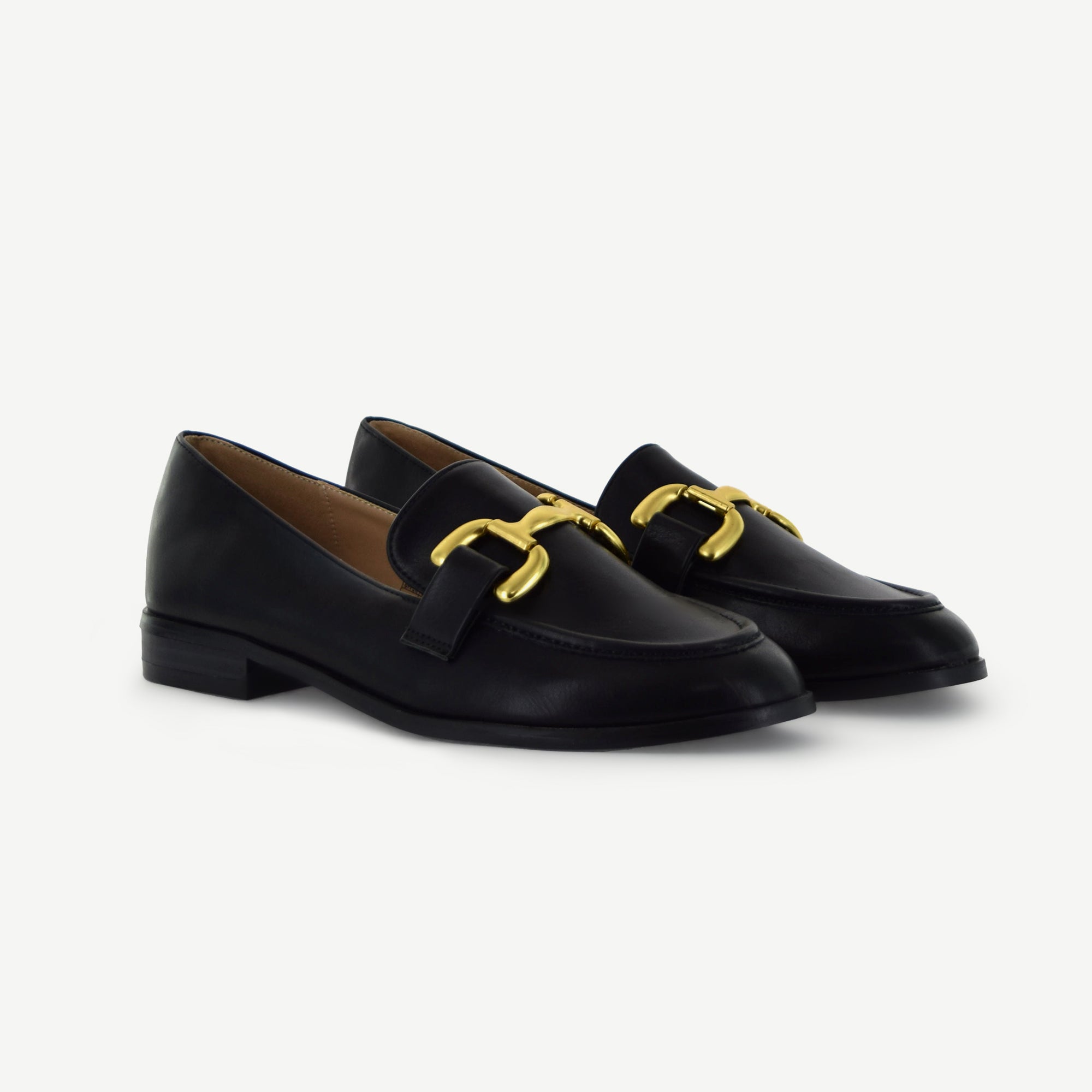 GEORGINA: CLASSIC LOAFER - BLACK