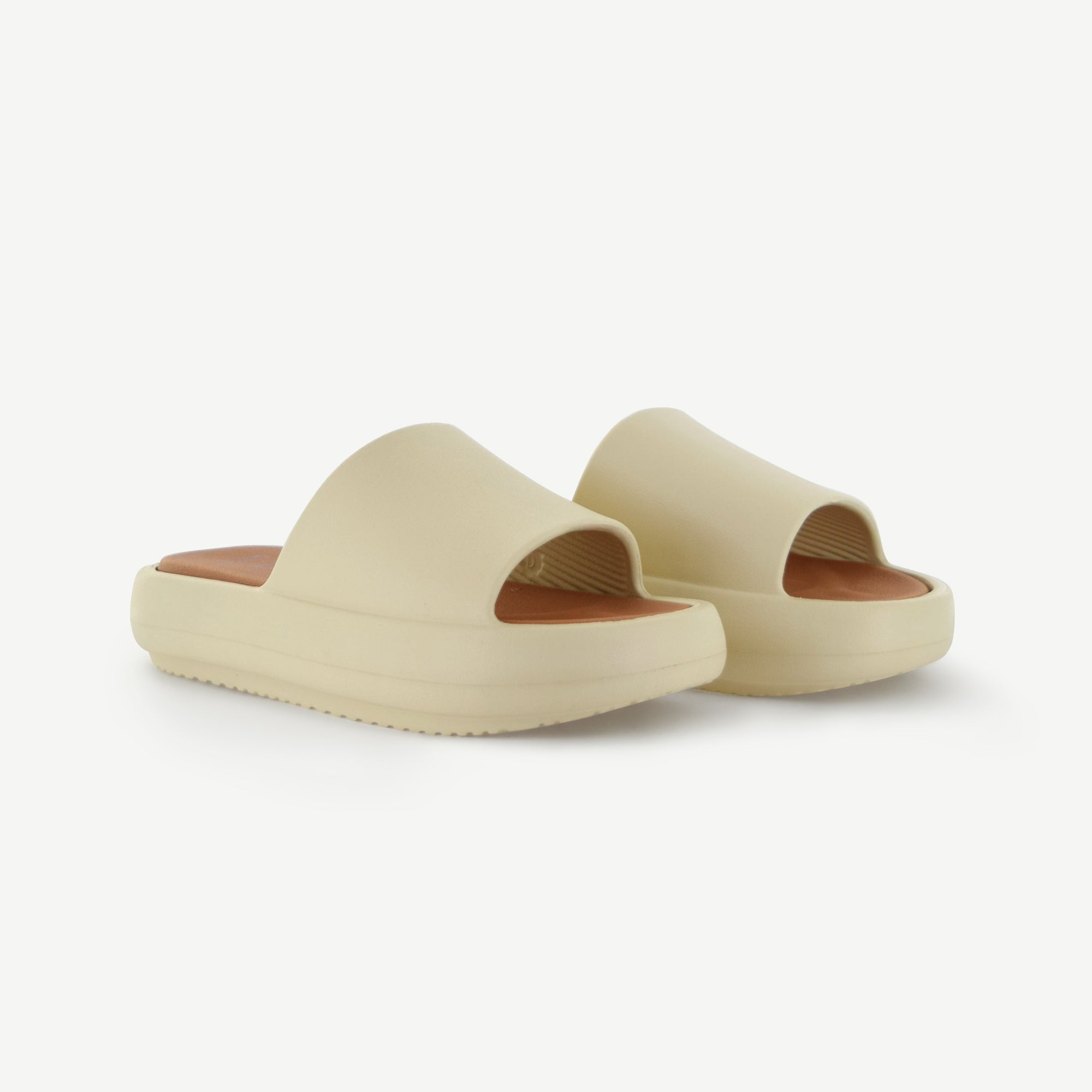 ST. TROPEZ: PLATFORM SLIDE - TAN