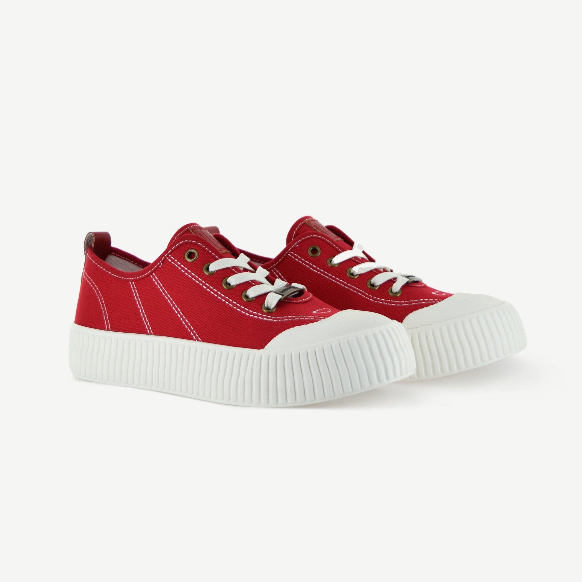 COURT ROYALE: VULCANIZED COURT SHOE - RED