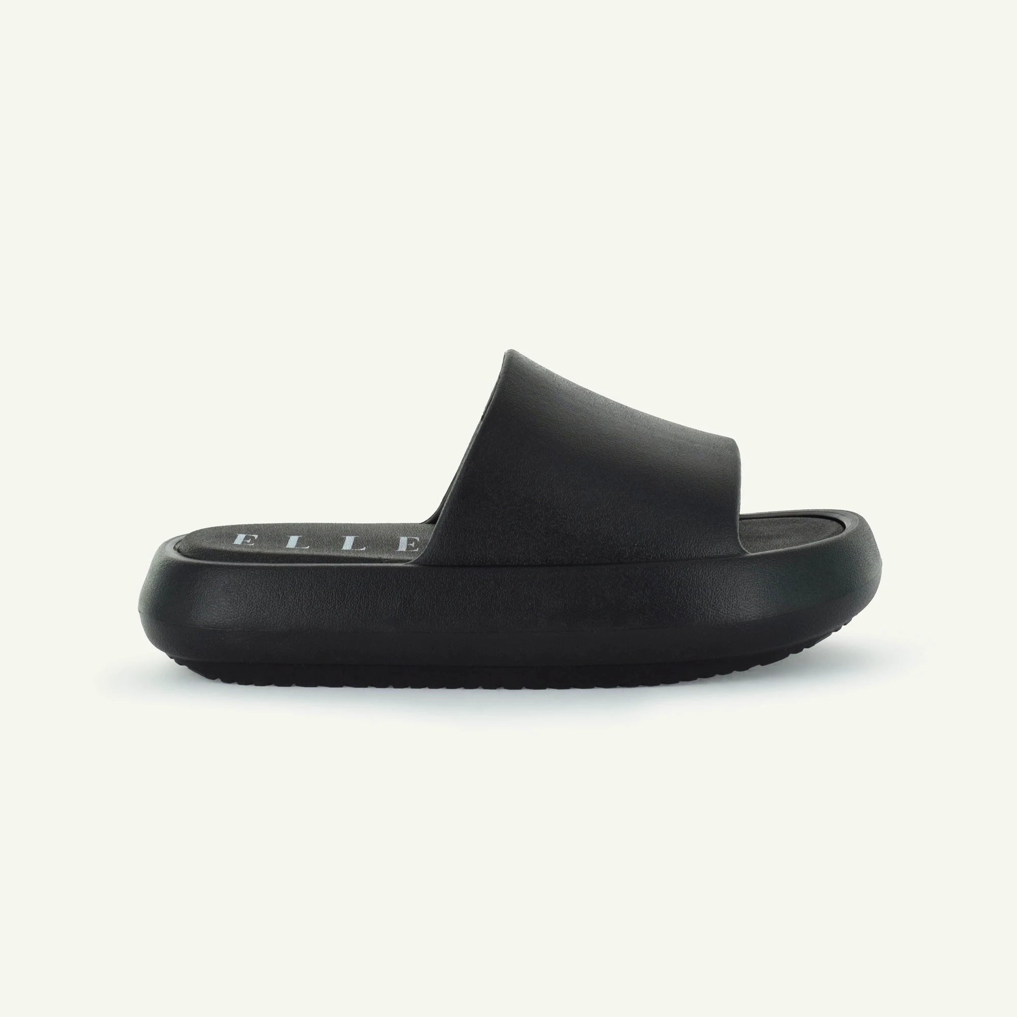 ST. TROPEZ: PLATFORM SLIDE - BLACK