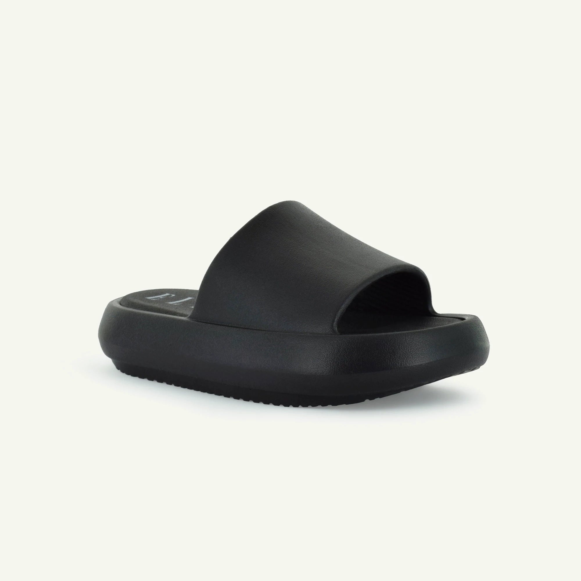 ST. TROPEZ: PLATFORM SLIDE - BLACK