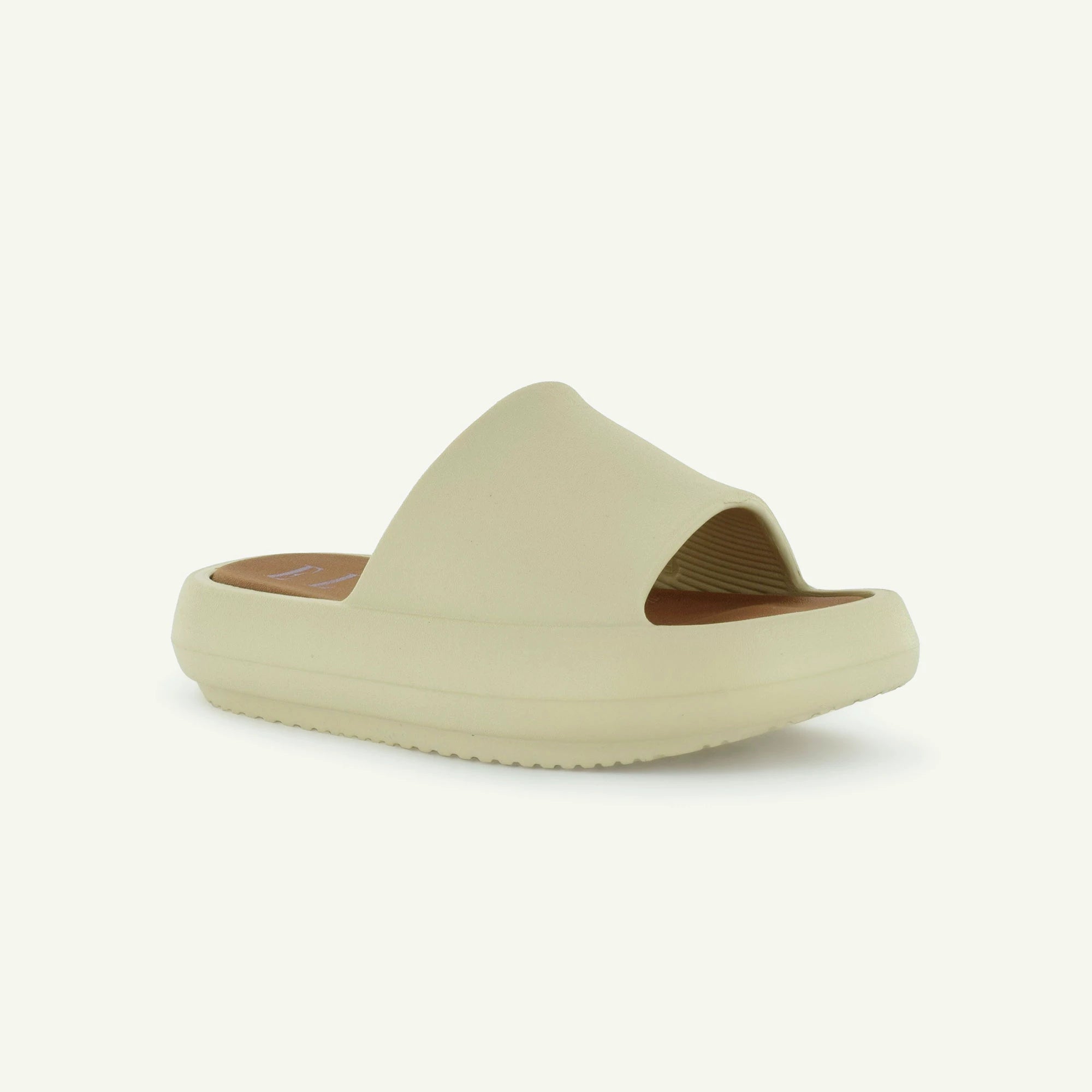 ST. TROPEZ: PLATFORM SLIDE - TAN